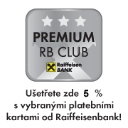 Ušetřete zde 5 % s vybranými platebními od Raiffeisenbank!