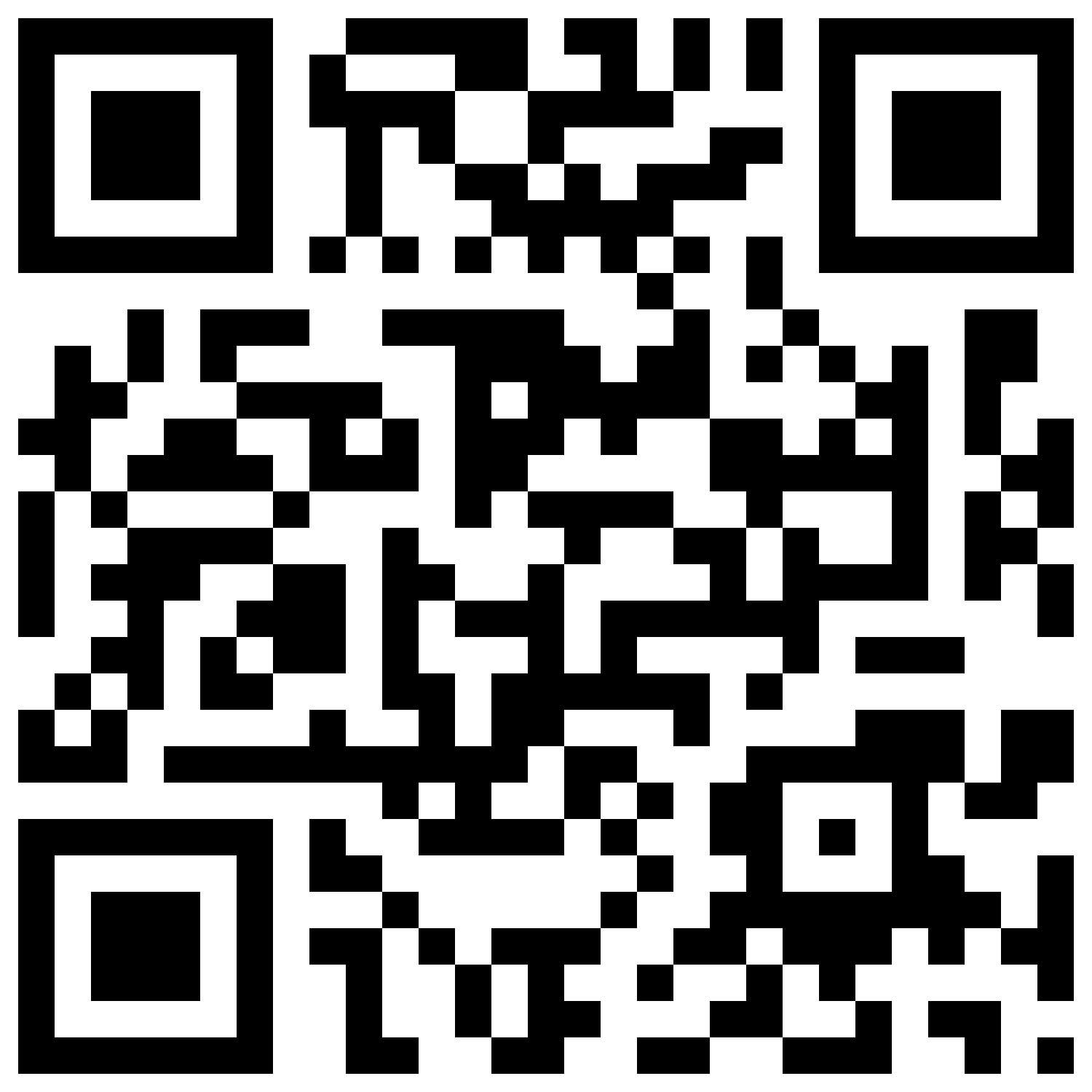 QR vCard code